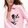 Abito camicia in popeline