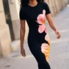 Abito lungo a fiori Abito lungo a fiori