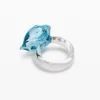 Anello con conchiglia in cristallo Zalio