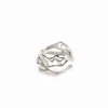 Anello con messaggio placcato argento Zalio