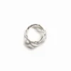 Anello con messaggio placcato argento Zalio