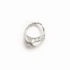 Anello con messaggio placcato argento Zalio