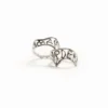 Anello con messaggio placcato argento Zalio
