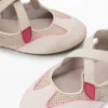Ballerina in rete con logo Ballerina in rete con logo
