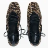 Ballerine con stampa in pelle