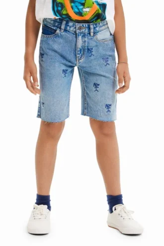 Bermuda in denim Shorts Now