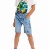 Bermuda in denim Shorts Now