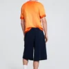 Bermuda in maglia a tinta unita