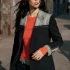 Blazer bimateriale