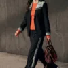 Blazer bimateriale