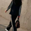 Blazer bimateriale