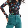 Body con stampa a pois fantasia Body con stampa a pois fantasia