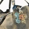 Borsa a tracolla in denim