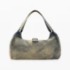 Borsa a tracolla in denim