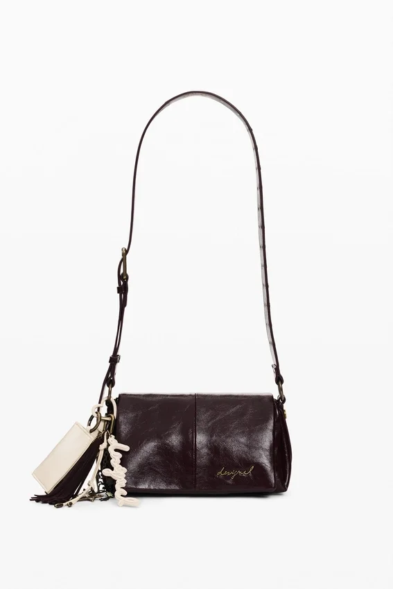 Borsa a tracolla piccola lucida Borsa a tracolla piccola lucida