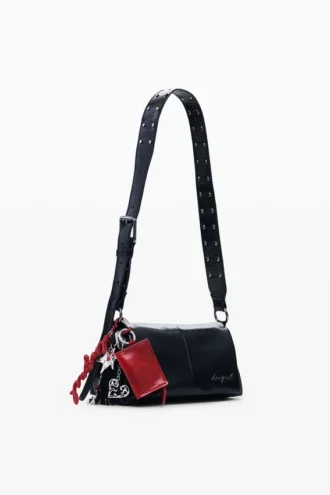 Borsa a tracolla piccola lucida