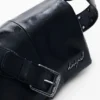 Borsa a tracolla piccola lucida