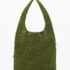 Borsa all’uncinetto con fiori