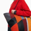 Borsa Arty Patch con manici grandi