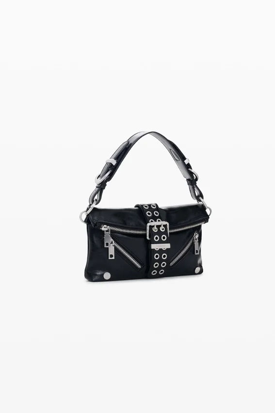 Borsa con fibbia effetto pelle Borsa con fibbia effetto pelle