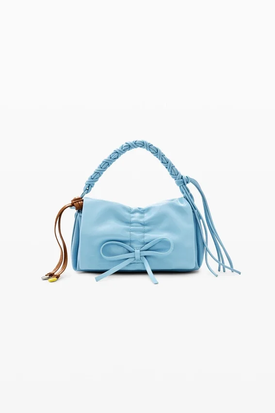 Borsa con fiocco lucido Borsa con fiocco lucido