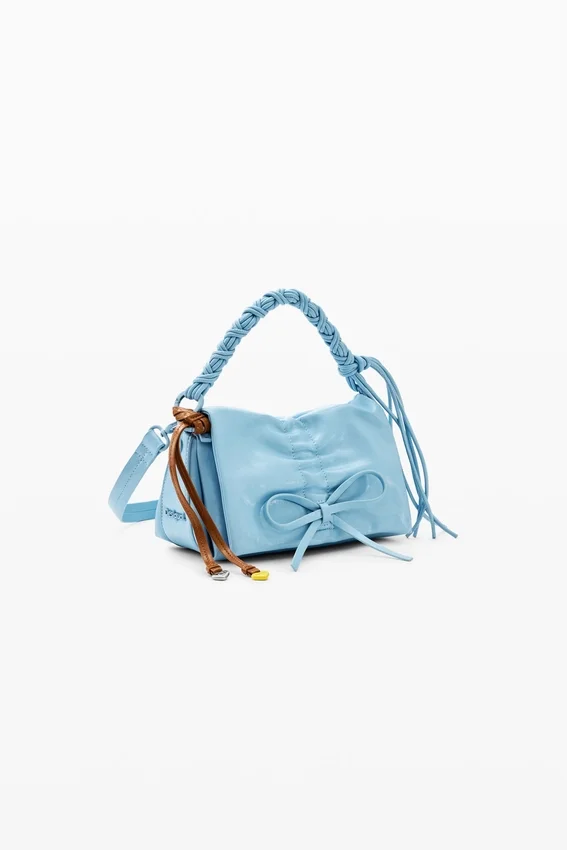 Borsa con fiocco lucido Borsa con fiocco lucido