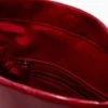 Borsa con patta lucida