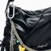 Borsa effetto pelle