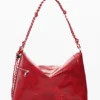 Borsa grande con ciondolo con logo Borsa grande con ciondolo con logo
