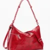Borsa grande con ciondolo con logo Borsa grande con ciondolo con logo