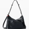 Borsa grande con ciondolo con logo Borsa grande con ciondolo con logo