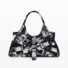 Borsa grande con fibbie Borsa grande con fibbie
