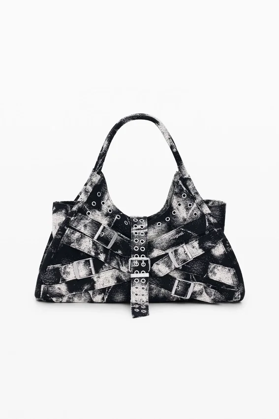 Borsa grande con fibbie Borsa grande con fibbie