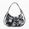 Borsa grande con fibbie