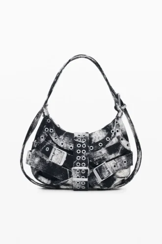 Borsa grande con fibbie