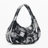 Borsa grande con fibbie