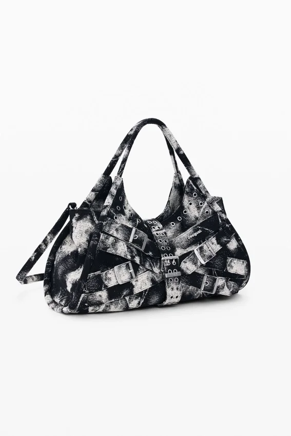 Borsa grande con fibbie Borsa grande con fibbie