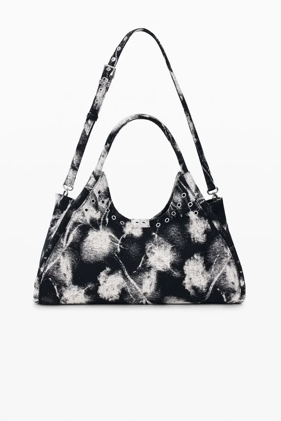 Borsa grande con fibbie Borsa grande con fibbie