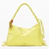 Borsa grande con fiocco lucido