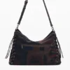 Borsa grande con labbra in stile graffiti