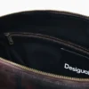 Borsa grande con labbra in stile graffiti