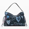 Borsa grande con stampa graffiti