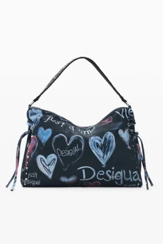 Borsa grande con stampa graffiti