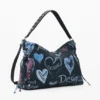Borsa grande con stampa graffiti