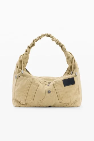 Borsa grande in denim