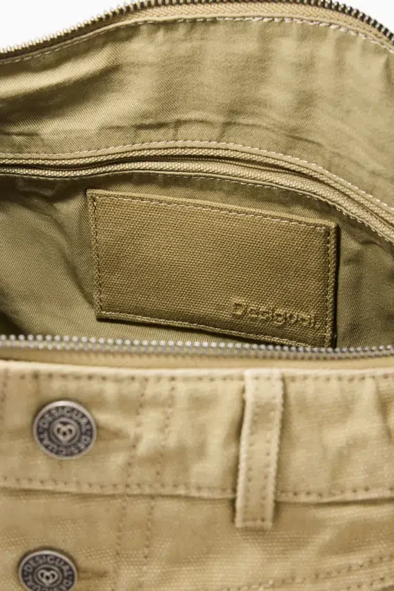 Borsa grande in denim Borsa grande in denim