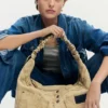 Borsa grande in denim Borsa grande in denim