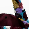 Borsa grande ricamata