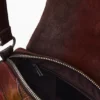 Borsa in denim con toppe