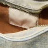 Borsa in denim tinto